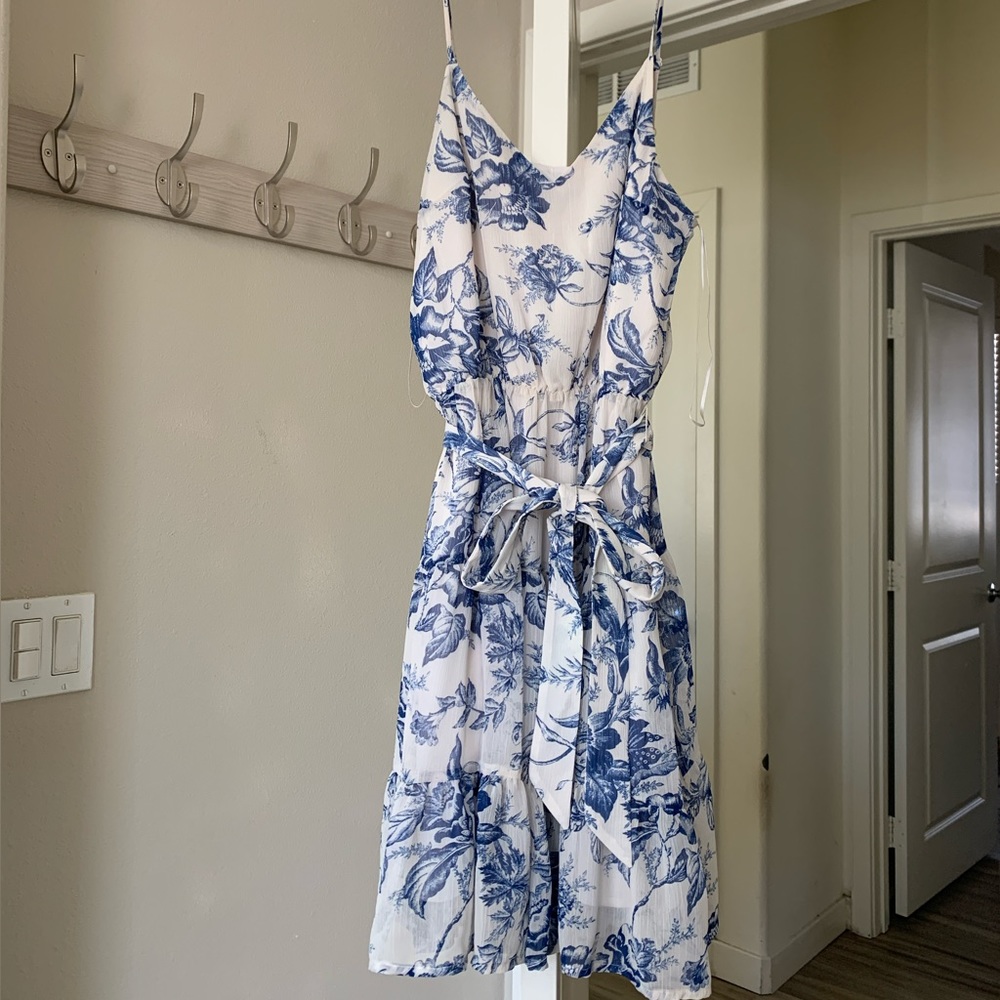 Express Floral Print Mini Dress Size Small